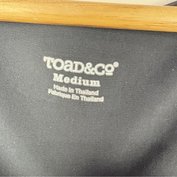 Toad & Co Black Sleeveless Racerback Athletic Dress - Picture 6 of 8